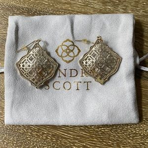 Kendra Scott Gold Drop Earrings